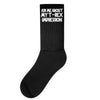 childrens ask me about my t rex flip Socks