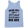 Back Off Crazy Aunt Afraid To Use Her Tank Top