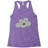 cloud say huh Racerback Tank