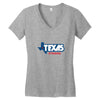 Texas Strong Harvey Texas Graphic T-Shirt Women's V-Neck T-Shirt