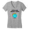 little miss smarty pants Women's V-Neck T-Shirt