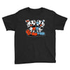 cuphead and mugman Youth Tee