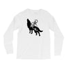 Wolf And Human Long Sleeve Shirts