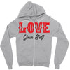 Love Zipper Hoodie