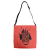 junkrat quote Adjustable Strap Totes
