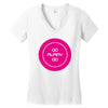 mummy go Women's V-Neck T-Shirt