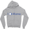 i like mama Zipper Hoodie