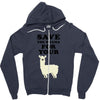 Save The Drama For Your Lama Zipper Hoodie