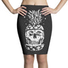 skull pineapple Pencil Skirts