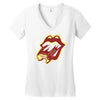 rolling aliens Women's V-Neck T-Shirt
