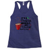 it's a christmas movies and hot chocolate kind of day Racerback Tank