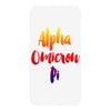 Alpha Omicson Pi iPhoneX