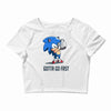 caffeine boost Crop Top