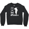 eat sleep battlefield 4, funny Crewneck Sweatshirt