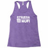 reading nuf Racerback Tank