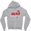 case ih farm butterfly Zipper Hoodie