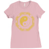 yin yang jingjang shirt china chinesisches denken Ladies Fitted T-Shirt