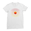 Sunset Lines Ladies Fitted T-Shirt