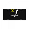 finger guns batle royal gaming License Plate