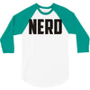 nerd (3) 3/4 Sleeve Shirt