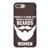 funny beards printed iPhone 8 Plus