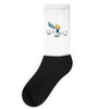 mighty hero atop a chicken Socks