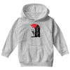 the king and the white wol Youth Hoodie