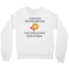 i survived another meeting rectangle Crewneck Sweatshirt
