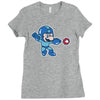 mega mario Ladies Fitted T-Shirt