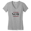 Yesterday Now Tomorrow Women's V-Neck T-Shirt