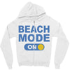 beach mode on Zipper Hoodie