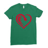 love back Ladies Fitted T-Shirt