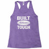built adams tough Racerback Tank