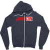 mondocon's first and second year in existence Zipper Hoodie
