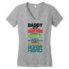 daddy you are my favorite superhero Women's V-Neck T-Shirt