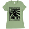 procrastinators unite! Ladies Fitted T-Shirt