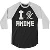 anime 3/4 Sleeve Shirt