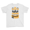 My Daughter Is Super Awesome Her Stepdad Youth Tee