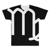 February Girls Are Sunshine Mixed With A Little Hurricane All Over Men's T-shirt