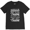 what happens in the salon V-Neck Tee