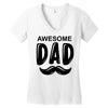 awsome dad Women's V-Neck T-Shirt