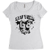 ny love Women's Triblend Scoop T-shirt