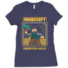 mine shaft Ladies Fitted T-Shirt