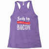 body by bacon! Racerback Tank
