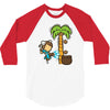 part time job   coconut farm 3/4 Sleeve Shirt