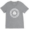 valknut shield V-Neck Tee