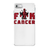 deadpool fuck cancer iPhone 7 Case