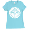pan am Ladies Fitted T-Shirt