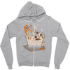 the dude abides Zipper Hoodie