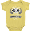 vintage quality without compromise 1961 aged to perfection Baby Bodysuit